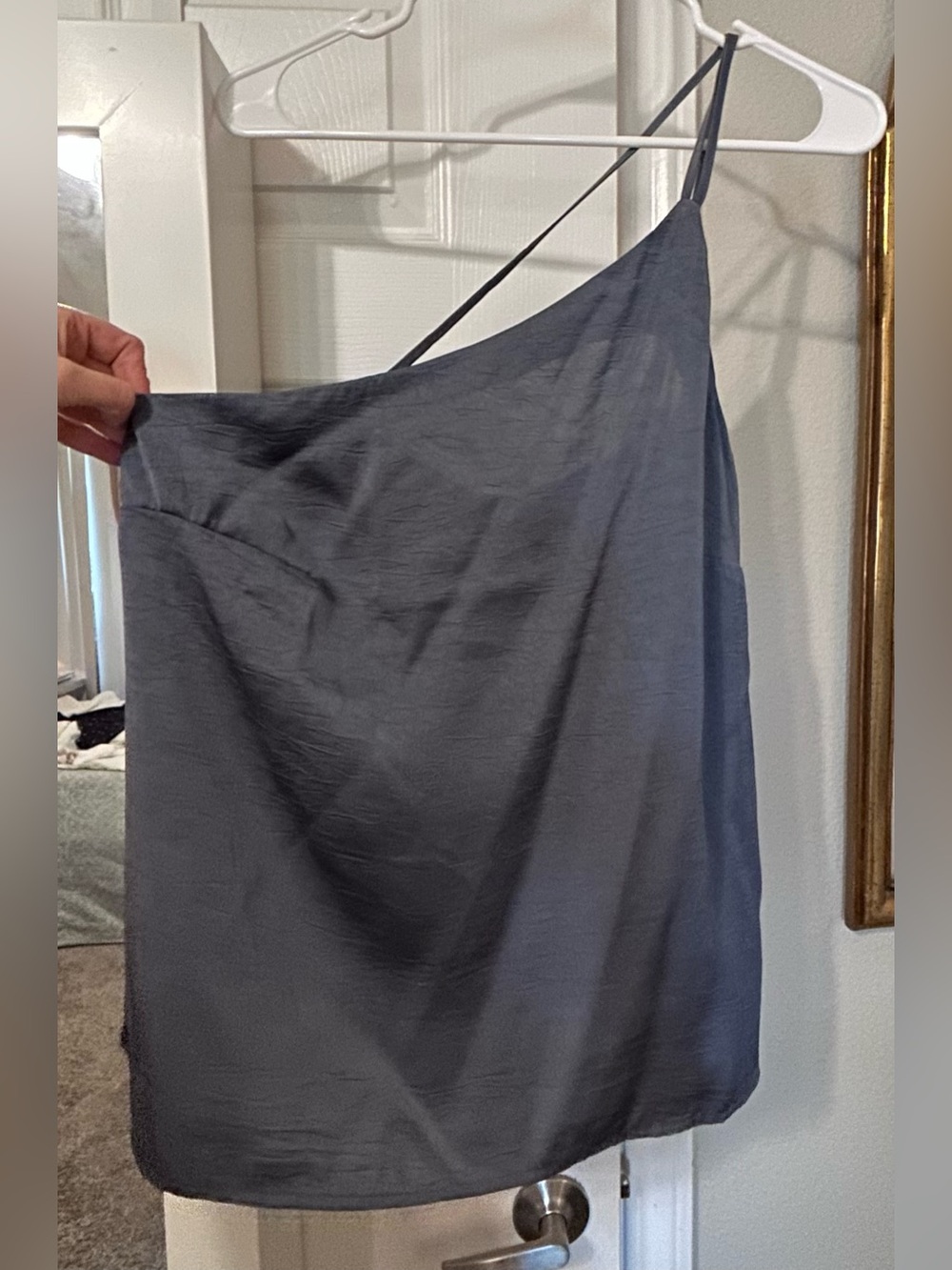 a new day Slate Blue Casual Top